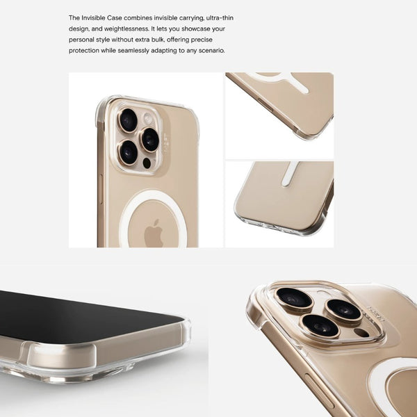 MOFT Snap Invisible Case Clear MagSafe for iPhone 16 Pro Qatar