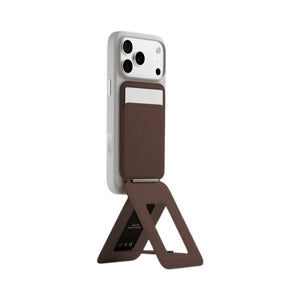MOFT Snap Invisible Phone Tripod Wallet MagSafe 4-in-1 Brownie Qatar