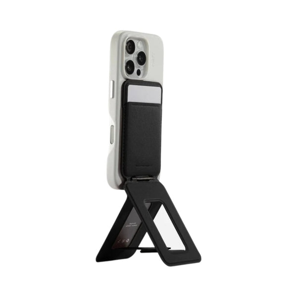 MOFT Snap Invisible Phone Tripod Wallet MagSafe 4-in-1 Jet Black Qatar