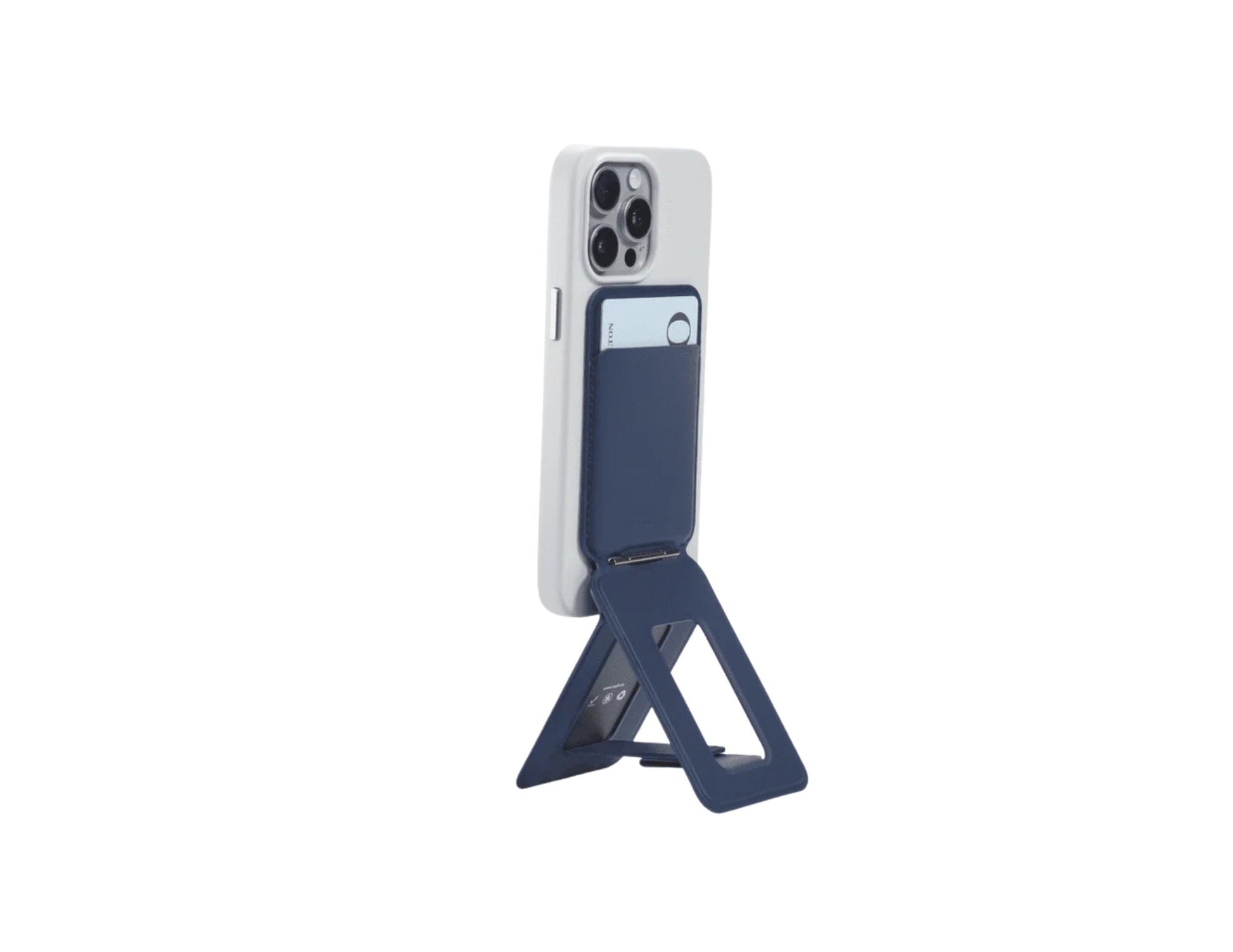 Moft Snap Invisible Phone Tripod Wallet 2-card MagSafe stand at Thabthaba Store Qatar.