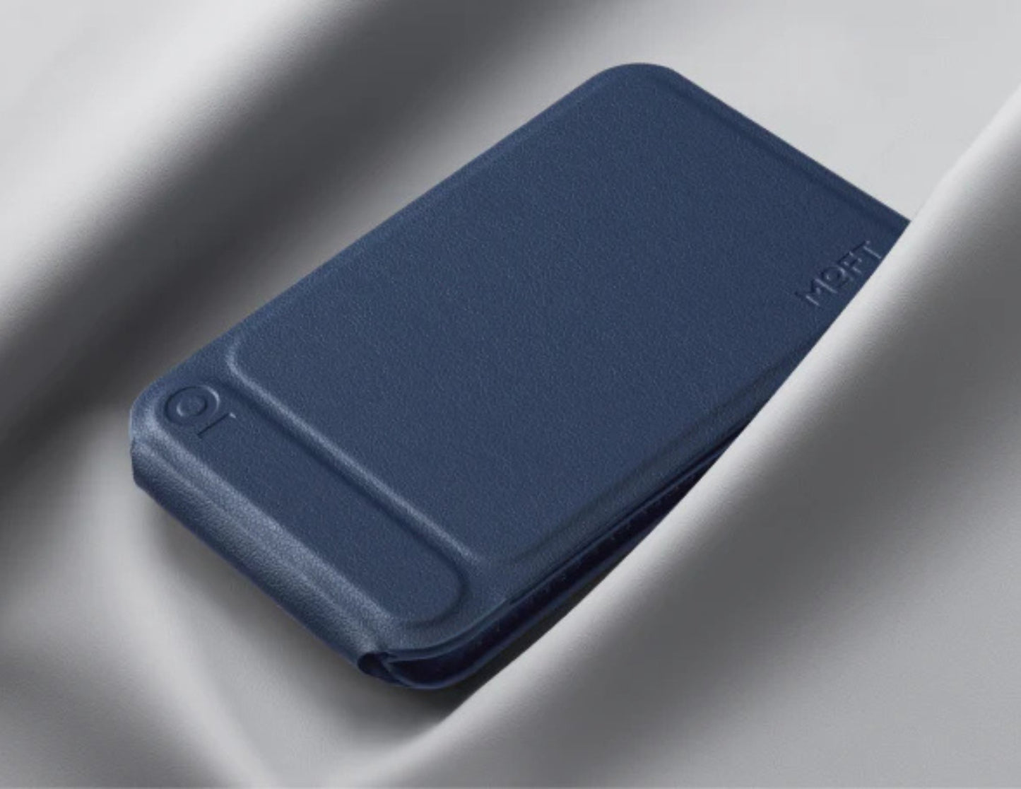 Moft Snap Invisible Phone Tripod Wallet 2-card MagSafe stand at Thabthaba Store Qatar.