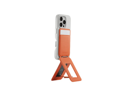 Moft Snap Invisible Phone Tripod Wallet 2-card MagSafe stand at Thabthaba Store Qatar.