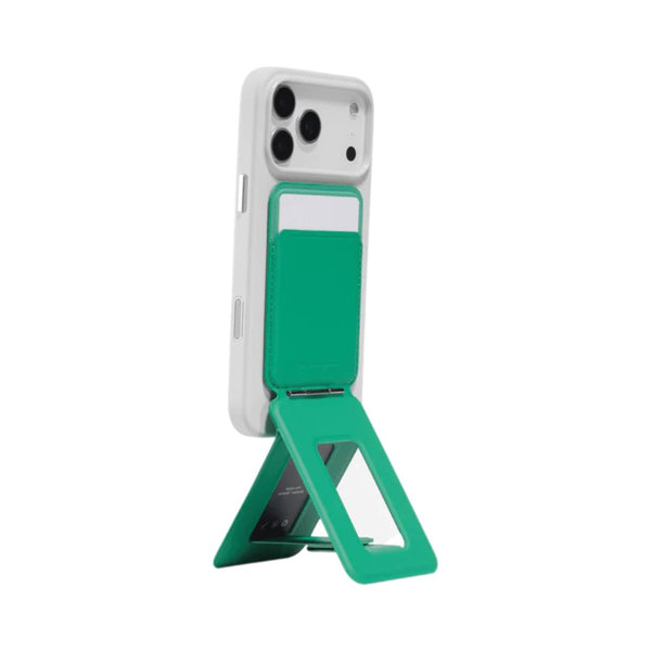 MOFT Snap Invisible Phone Tripod Wallet MagSafe 4-in-1 Oz Green Qatar