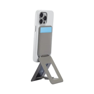 MOFT Snap Invisible Phone Tripod Wallet MagSafe 4-in-1 Taupe Qatar