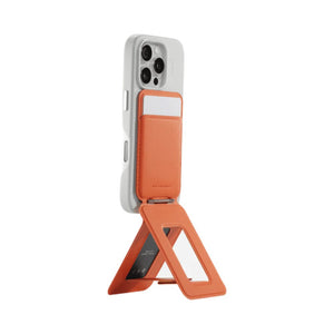 MOFT Snap Invisible Phone Tripod Wallet MagSafe 4-in-1 Terracotta Qatar