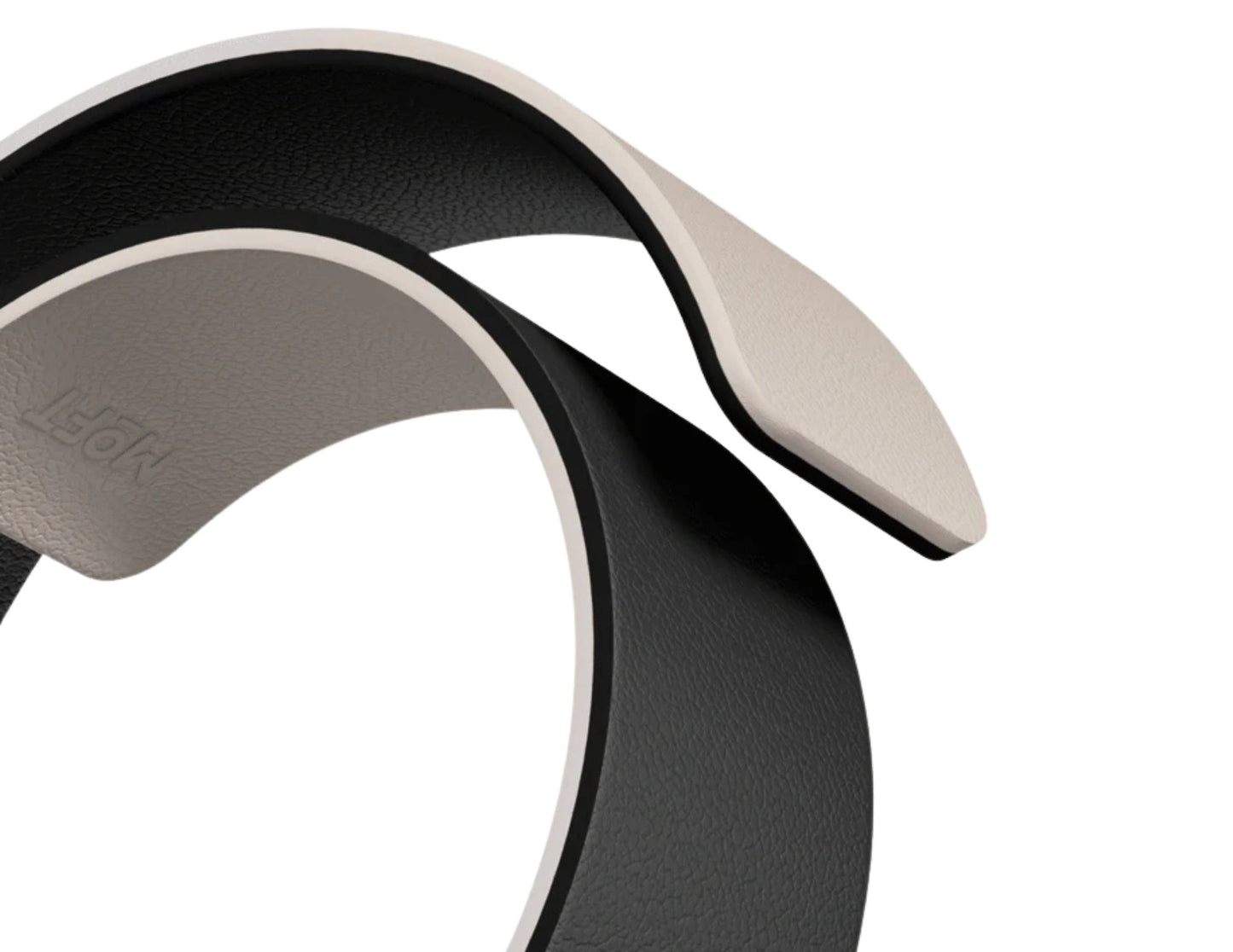 Moft Snap Magnetic Duo-Color Watch Band for Apple Watch 40/41/42mm, reversible design, strong magnetic closure, durable silicone, at Thabthaba Store Qatar
