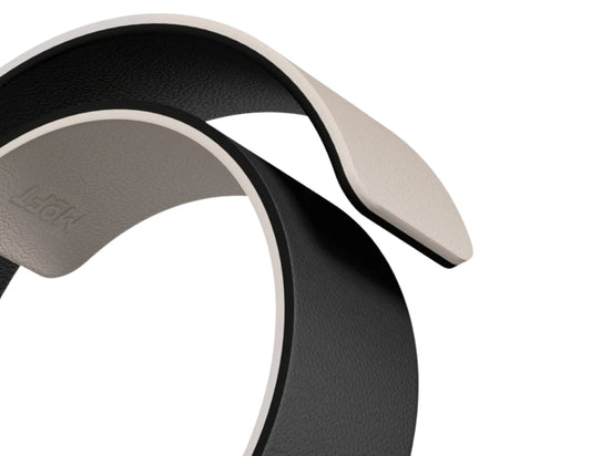 Moft Snap Magnetic Duo-Color Watch Band for Apple Watch 40/41/42mm, reversible design, strong magnetic closure, durable silicone, at Thabthaba Store Qatar