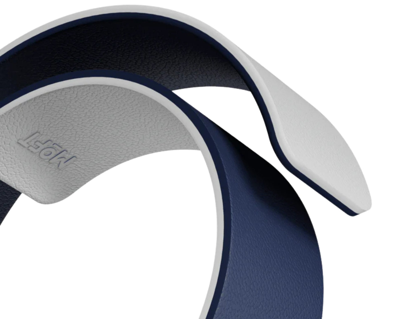 Moft Snap Magnetic Duo-Color Watch Band for Apple Watch 40/41/42mm, reversible design, strong magnetic closure, durable silicone, at Thabthaba Store Qatar