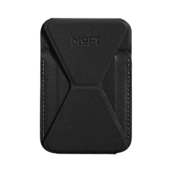 MOFT Snap Phone Stand & Wallet MagSafe 3-in-1 Jet Black Qatar