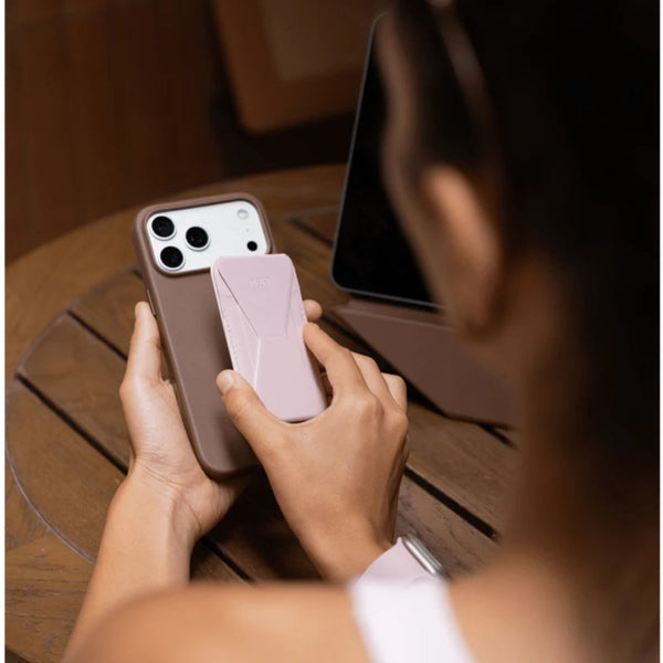 MOFT Snap Phone Stand & Wallet MagSafe 3-in-1 Light Pink Qatar