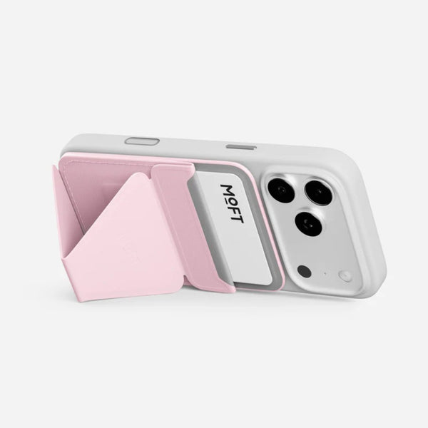 MOFT Snap Phone Stand & Wallet MagSafe 3-in-1 Light Pink Qatar