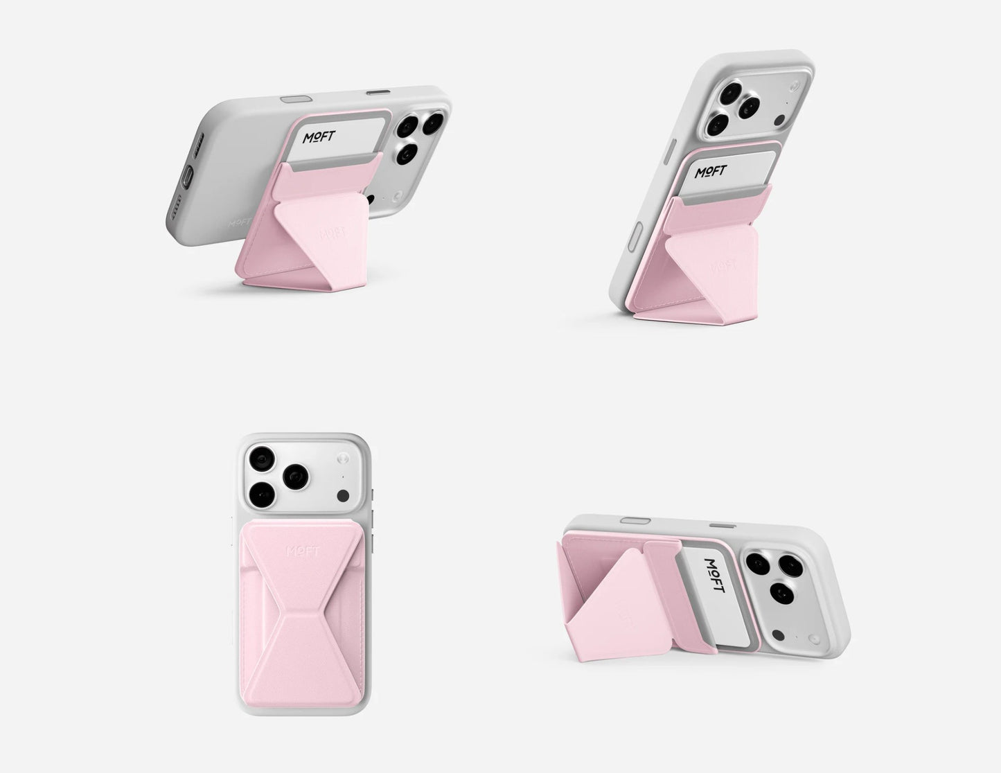 MOFT Snap Phone Stand and Wallet MagSafe compatible magnetic wallet stand accessory Qatar
