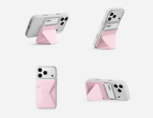 MOFT Snap Phone Stand and Wallet MagSafe compatible magnetic wallet stand accessory Qatar