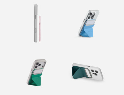 MOFT Snap Phone Stand and Wallet MagSafe compatible magnetic wallet stand accessory Qatar