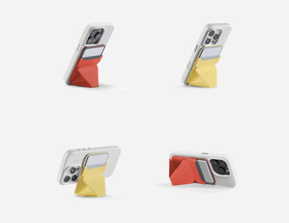 MOFT Snap Phone Stand and Wallet MagSafe compatible magnetic wallet stand accessory Qatar