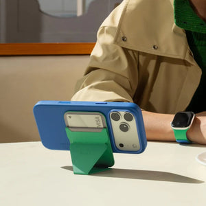 MOFT Snap Phone Stand & Wallet MagSafe 3-in-1 Oz Green Qatar