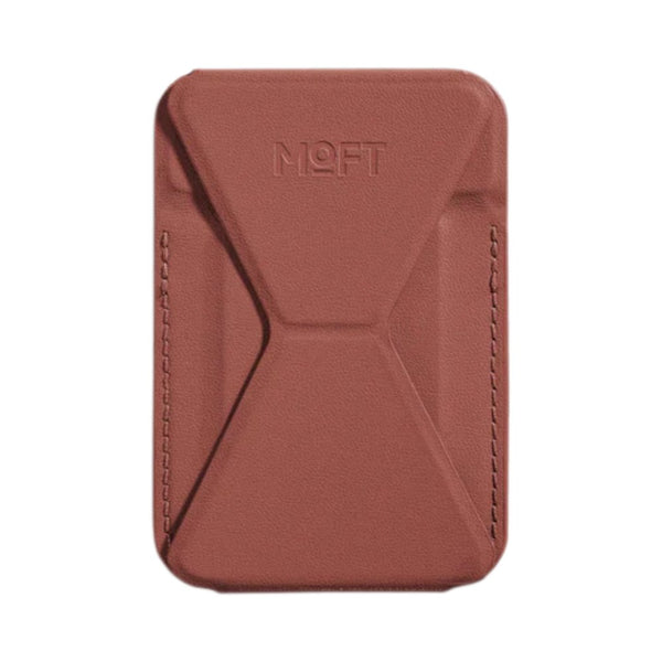 MOFT Snap Phone Stand & Wallet MagSafe 3-in-1 Sienna Brown Qatar