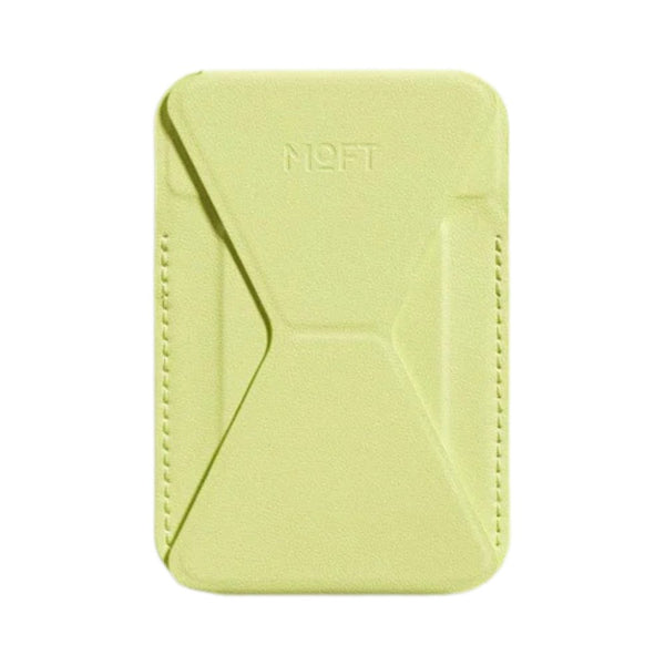 MOFT Snap Phone Stand & Wallet MagSafe 3-in-1 Soft Avocado Qatar