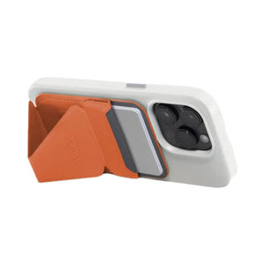 MOFT Snap Phone Stand & Wallet MagSafe 3-in-1 Terracotta Qatar