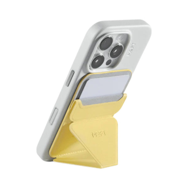 MOFT Snap Phone Stand & Wallet MagSafe 3-in-1 Wonder Yellow Qatar