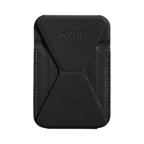 MOFT Trackable Snap-on Phone Stand & Wallet MagSafe wallet with tracking Jet Black Qatar