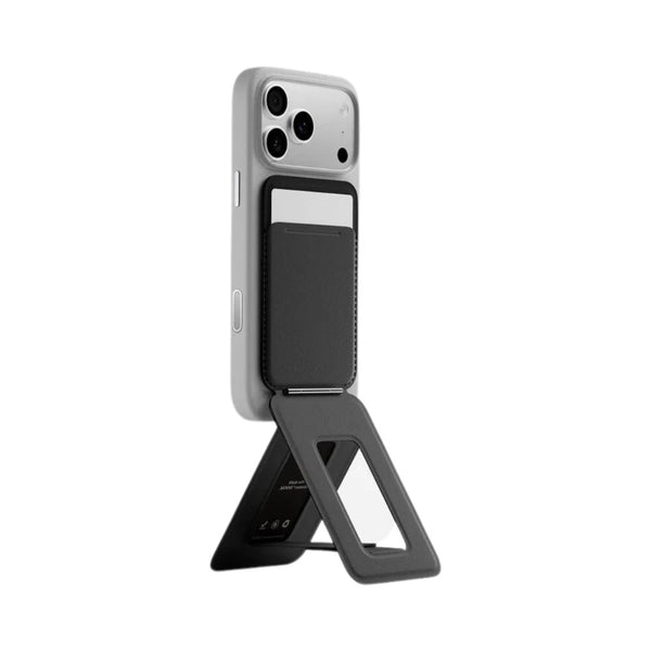 MOFT Trackable Tripod Wallet MagSafe with tracking and remote shutter Jet Black Qatar