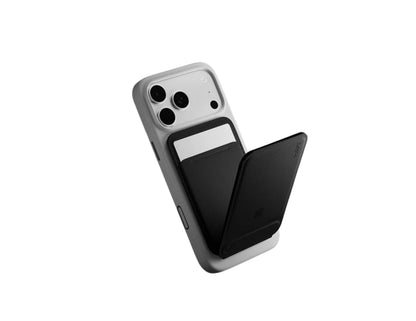 MOFT Trackable Tripod Wallet MagSafe compatible with stand modes and global location tracking.