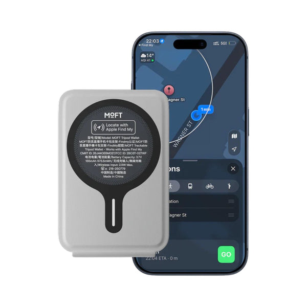 MOFT Trackable Tripod Wallet MagSafe with tracking and remote shutter Misty Cove Qatar