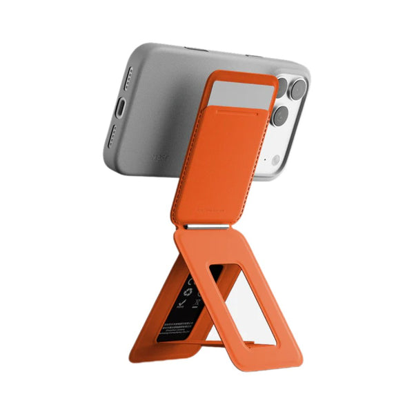 MOFT Trackable Tripod Wallet MagSafe with tracking and remote shutter Terracotta Qatar