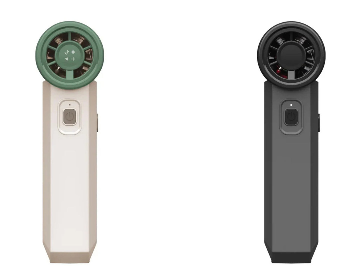 Momax 1° Airo RO12 2-in-1 portable high-speed fan and vacuum cleaner with nozzles and travel pouch at Thabthaba Store Qatar.