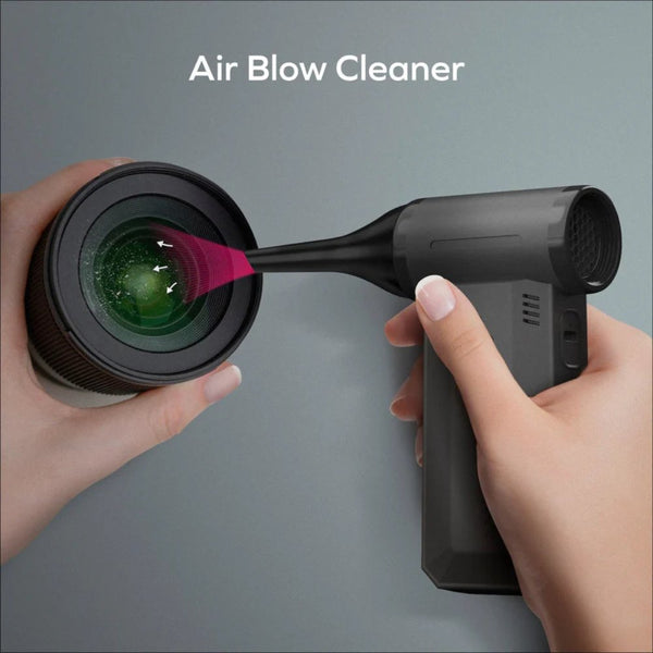 Momax 1° Airo RO12E dark gray turbo fan and vacuum cleaner with 18m/s airflow and HEPA filter Qatar