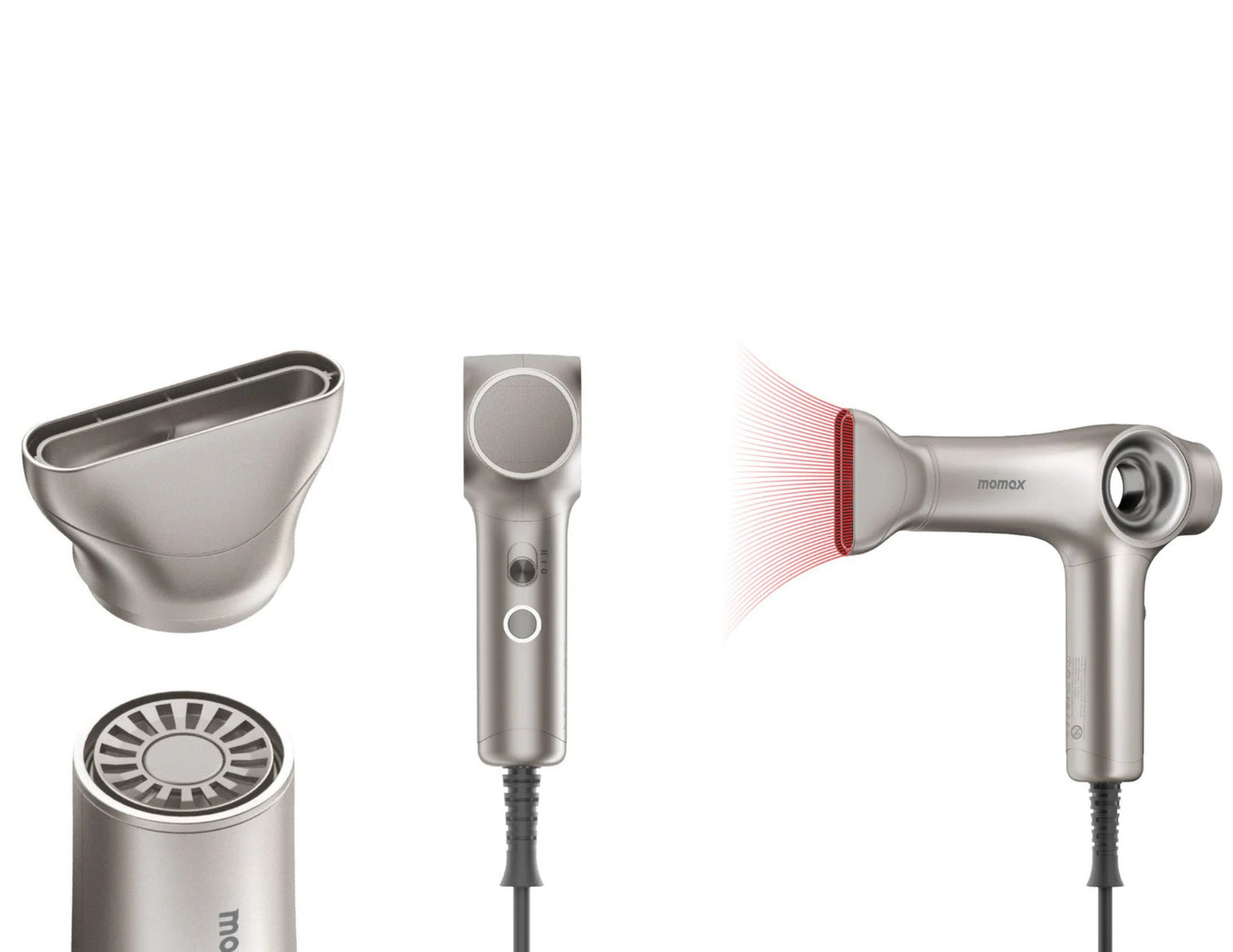 Momax 1-Care Velo BLDC hair dryer with magnetic nozzle Qatar