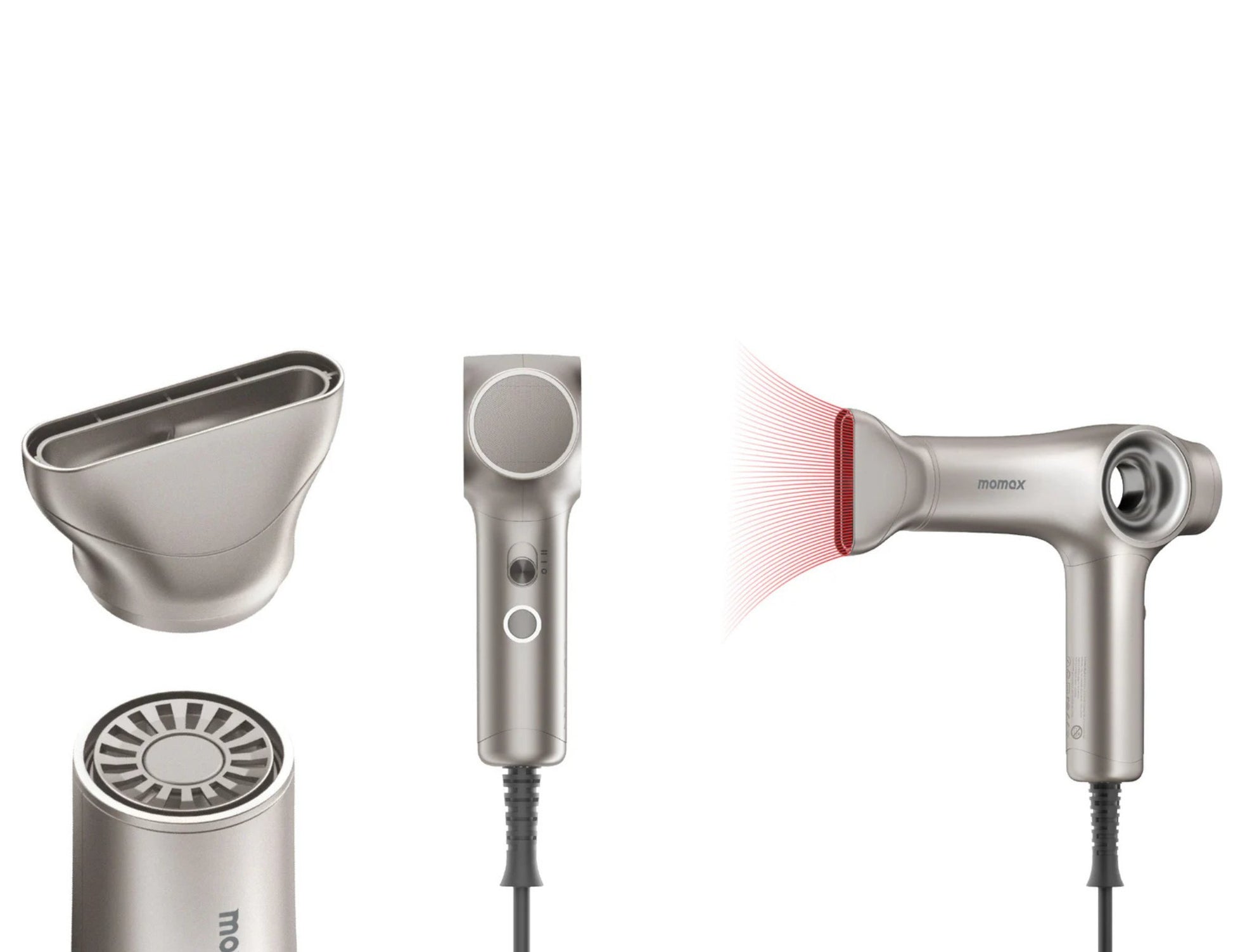 Momax 1-Care Velo BLDC hair dryer with magnetic nozzle Qatar