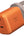 Momax 1-Charge 45W dual USB-C GaN charger compact PD PPS orange white for laptop phone Qatar
