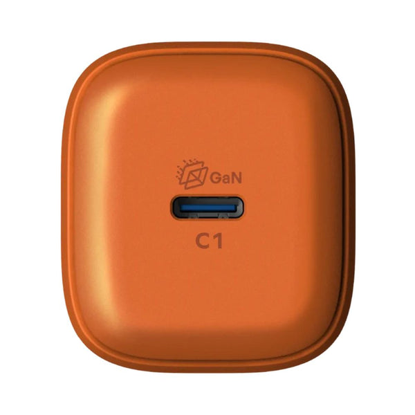 Momax 1-Charge 45W GaN USB-C PD 3.0 charger Orange UM73UKM with PPS fast charging and safety protection Qatar