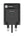 Momax 1-Charge+ 65W GaN charger with built-in retractable USB-C cable and USB-C port Black Qatar