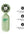 Momax 1° Go Clamp compact foldable umbrella-clip mini fan with 4D airflow Green Qatar