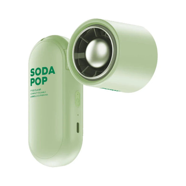 Momax 1° Go Clamp compact foldable umbrella-clip mini fan with 4D airflow Green Qatar