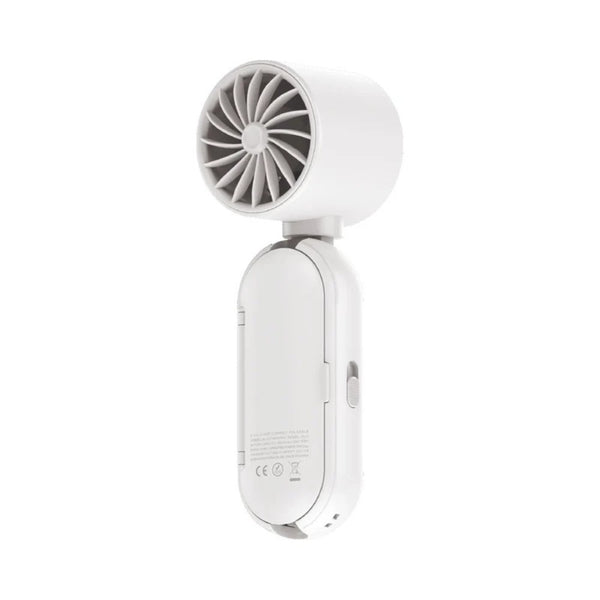 Momax 1° Go Clamp compact foldable umbrella-clip mini fan with 4D airflow White Qatar