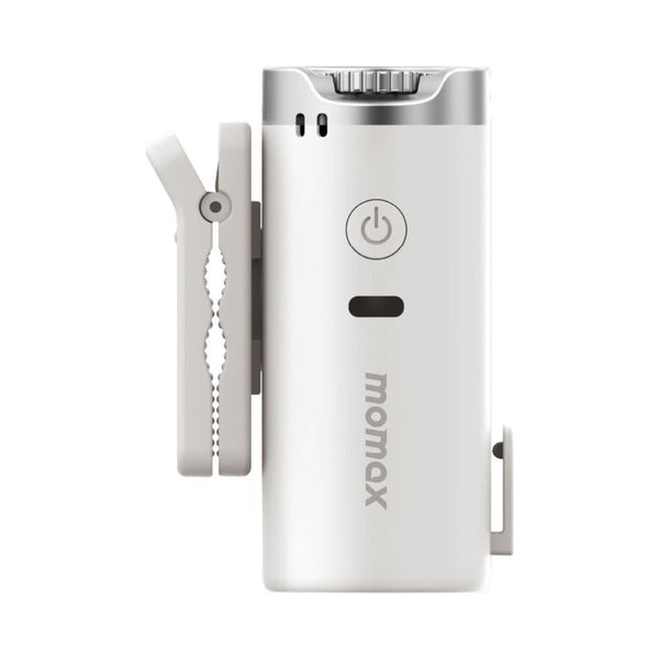 Momax 1° Go Clip high-speed waist-clip mini fan with digital display White Qatar
