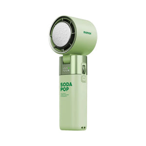 Momax 1° Go Freeze compact foldable icy cooling fan with semiconductor cooling Green Qatar