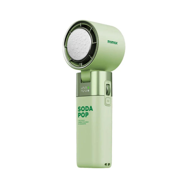 Momax 1° Go Freeze compact foldable icy cooling fan with semiconductor cooling Green Qatar