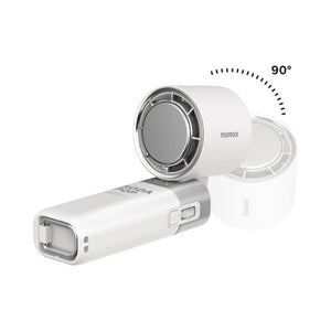 Momax 1° Go Freeze compact foldable icy cooling fan with semiconductor cooling White Qatar