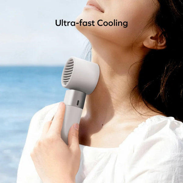 Momax 1° Go Freeze compact foldable icy cooling fan with semiconductor cooling White Qatar