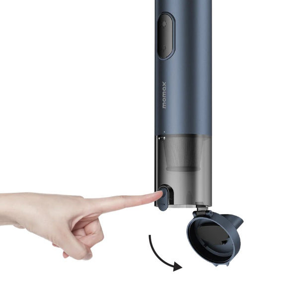 Momax 1-Move Vacuum Portable Vacuum Cleaner Space Gray R09E with USB-C charging in Qatar