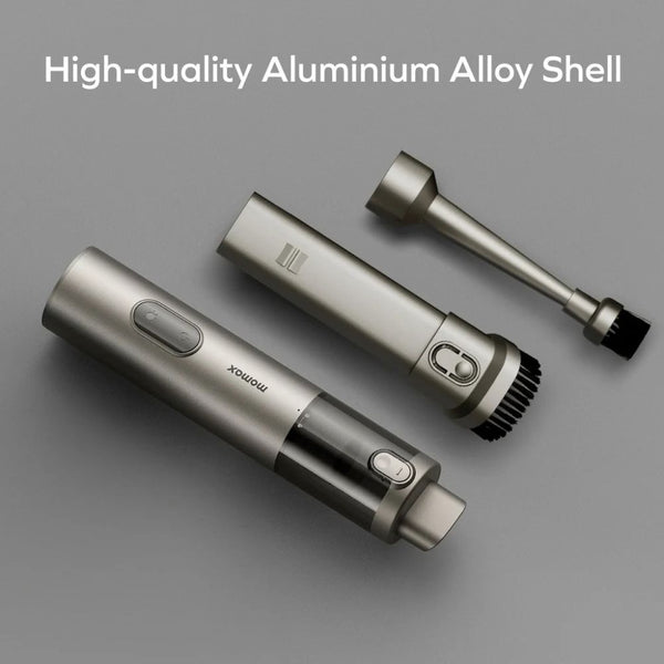 Momax 1-Move Vacuum Portable Vacuum Cleaner Titanium R09L with USB-C charging in Qatar