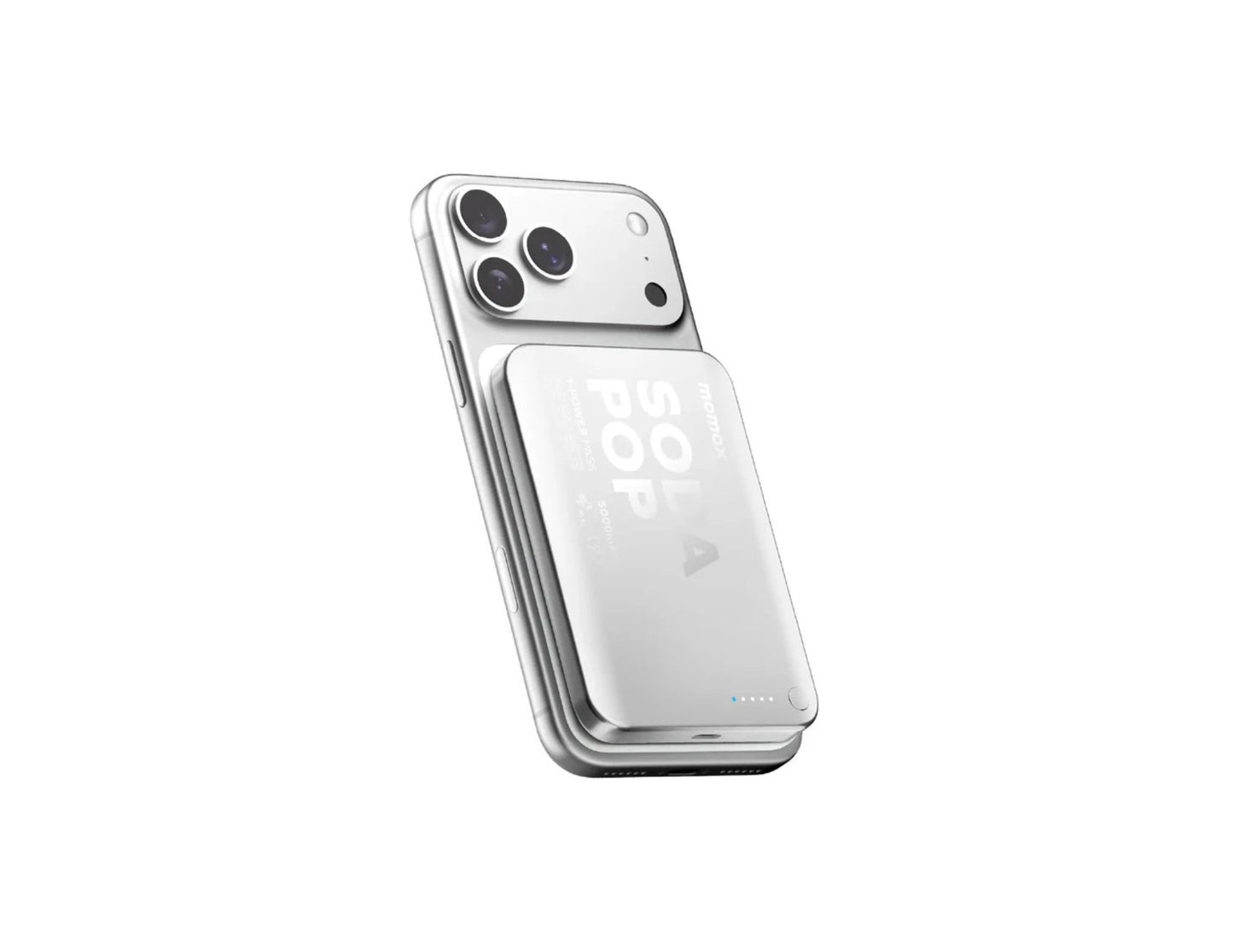 Momax 1-Power Pass 5000mAh magnetic wireless power bank IP165 Qatar