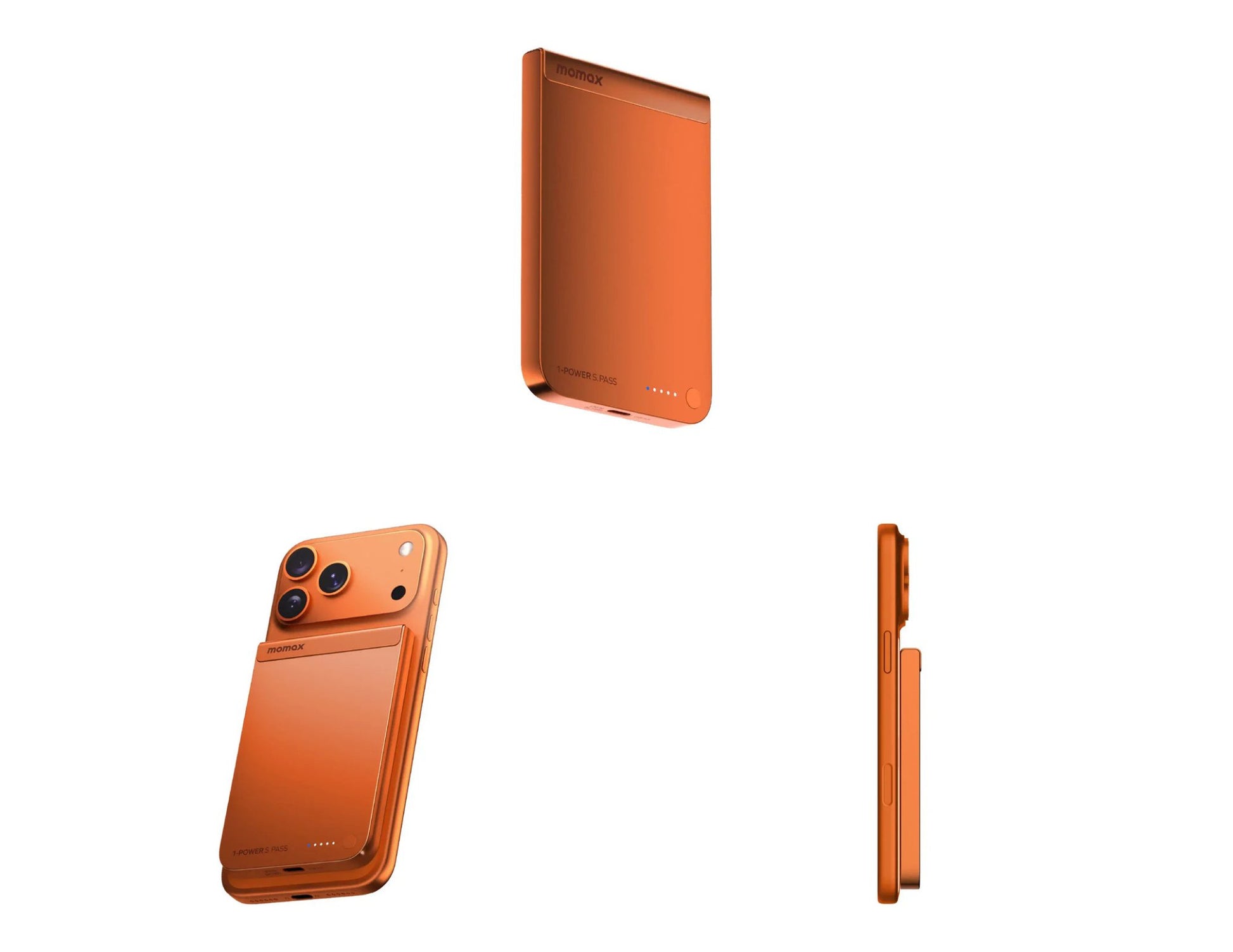 Momax 1-Power S.Pass Qi2 magnetic power bank 5000mAh IP161Q2​