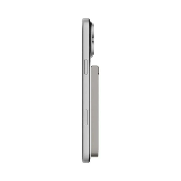 Momax 1-Power S.Pass 5000mAh Qi2 magnetic wireless power bank with 15W charging in Titanium Qatar