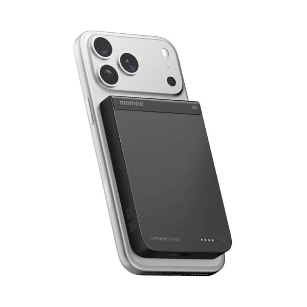 Momax 1-Power S.Pass² 10000mAh magnetic wireless power bank black with 25W wireless charging Qatar